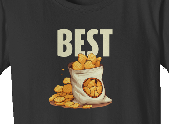 Best Friends "Chips" - Womens Classic Tee - Organic